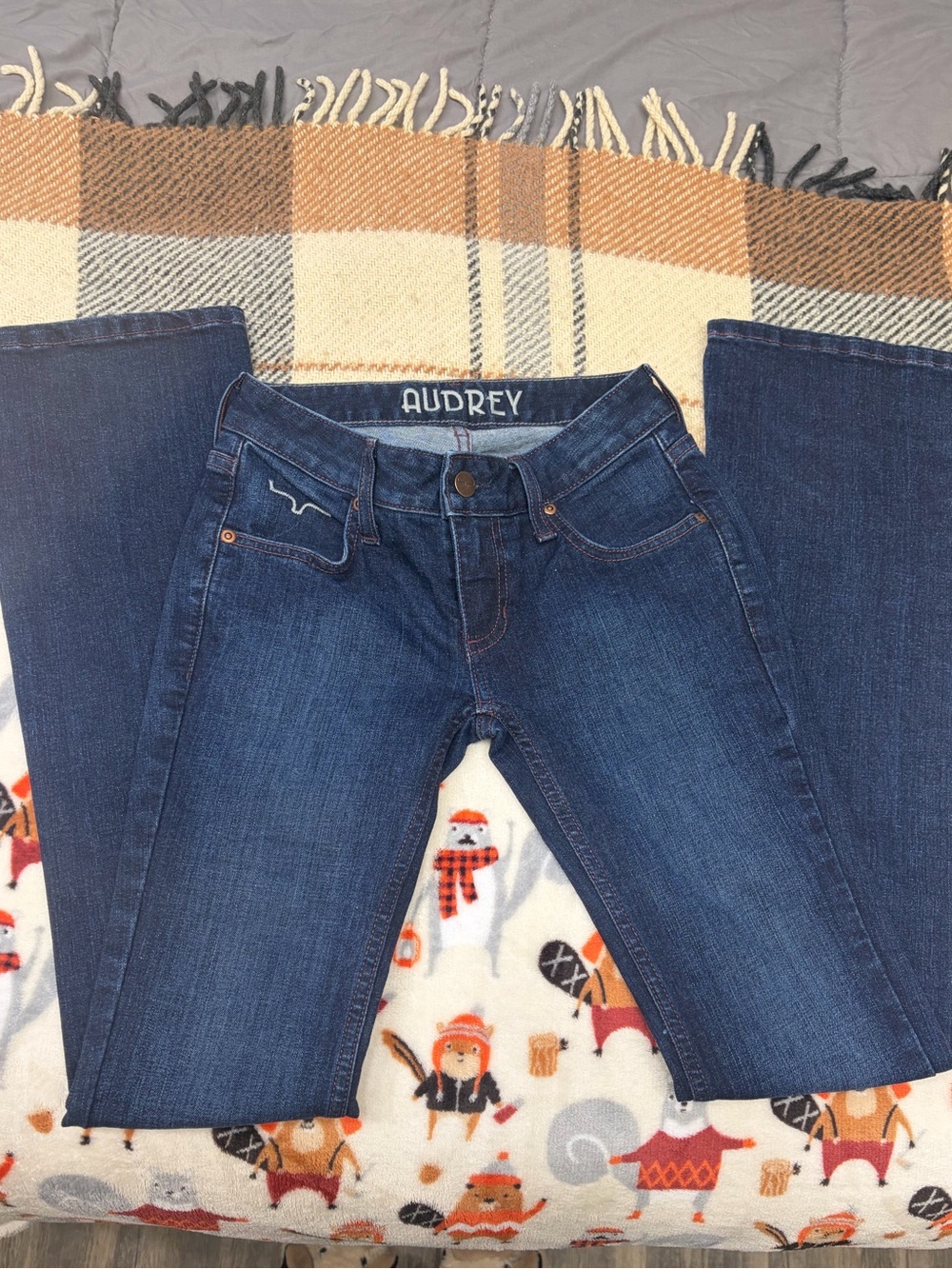 Kimes ranch audrey Dark Blue Boot-Cut Jeans